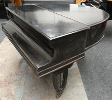 Load image into Gallery viewer, Knake Münster Baby Grand Piano With Half-Moon Lid in Ebonised Cabinet