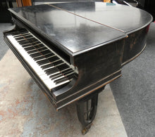 Load image into Gallery viewer, Knake Münster Baby Grand Piano With Half-Moon Lid in Ebonised Cabinet