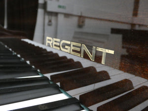 Regent Baby Grand Piano in Mahogany Gloss With Sostenuto Pedal