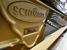 Load image into Gallery viewer, Schimmel 120J Centennial Upright Piano in African Mahogany and Myrtle Cabinet