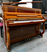 Load image into Gallery viewer, Schimmel 120J Centennial Upright Piano in Cherry and Yew Cabinet