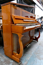Load image into Gallery viewer, Schimmel 120J Centennial Upright Piano in Cherry and Yew Cabinet