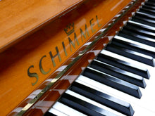 Load image into Gallery viewer, Schimmel 120J Centennial Upright Piano in Cherry and Yew Cabinet