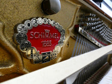 Load image into Gallery viewer, Schimmel 120J Centennial Upright Piano in Cherry and Yew Cabinet