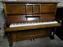 Load image into Gallery viewer, Steck Antique Upright Piano in Mahogany Cabinet