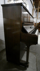 Steinway Model V Upright Piano in Oyster Mahogany
