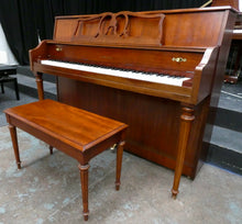 Load image into Gallery viewer, Yamaha M500S Upright Piano in American Walnut Finish