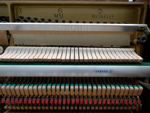 Load image into Gallery viewer, Yamaha M5J Studio Upright Piano in Cherrywood Finish