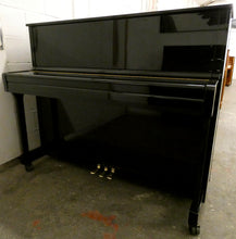 Load image into Gallery viewer, Bechstein Classic 118 Upright Piano in Black High Gloss Cabinet