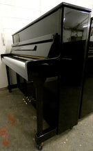Load image into Gallery viewer, Bechstein Classic 118 Upright Piano in Black High Gloss Cabinet