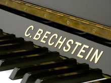 Load image into Gallery viewer, Bechstein Classic 118 Upright Piano in Black High Gloss Cabinet