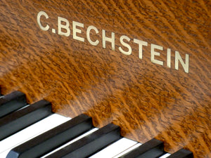 C.Bechstein London Model Baby Grand Piano in English Oak Cabinet
