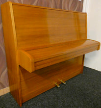 Load image into Gallery viewer, Bechstein Model 8 Upright Piano in Sycamore with Grand Piano Style Lid