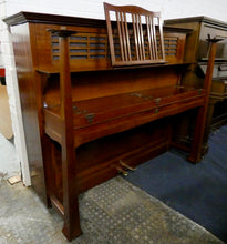Load image into Gallery viewer, Bechstein Model 9 Upright Piano designed by Walter Cave in Arts and Crafts Style