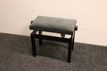 Load image into Gallery viewer, Matt Black Height Adjustable Piano Stool