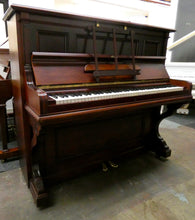 Load image into Gallery viewer, Blüthner 3A Upright Piano in Rosewood Cabinetry With Fold Down Music Desk