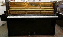Load image into Gallery viewer, Blüthner Model M Upright Piano in Black High Gloss Cabinetry