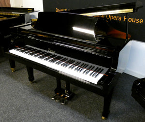 Boston GP156 Baby Grand Piano in Black High Gloss