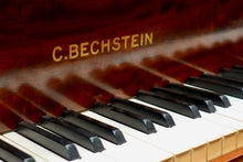 Load image into Gallery viewer, C. Bechstein London Model Baby Grand Piano in Flame Mahogany
