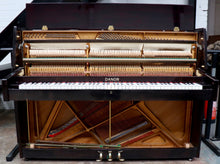 Load image into Gallery viewer, Danor Upright Piano in High Gloss Dark Plum Mahogany Finish