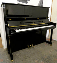 Load image into Gallery viewer, Irmler P132E Upright Piano in Black High Gloss Finish Made in Europe