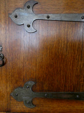 Load image into Gallery viewer, John Broadwood & Sons Manxman Model Upright Piano in English Oak Cabinetry