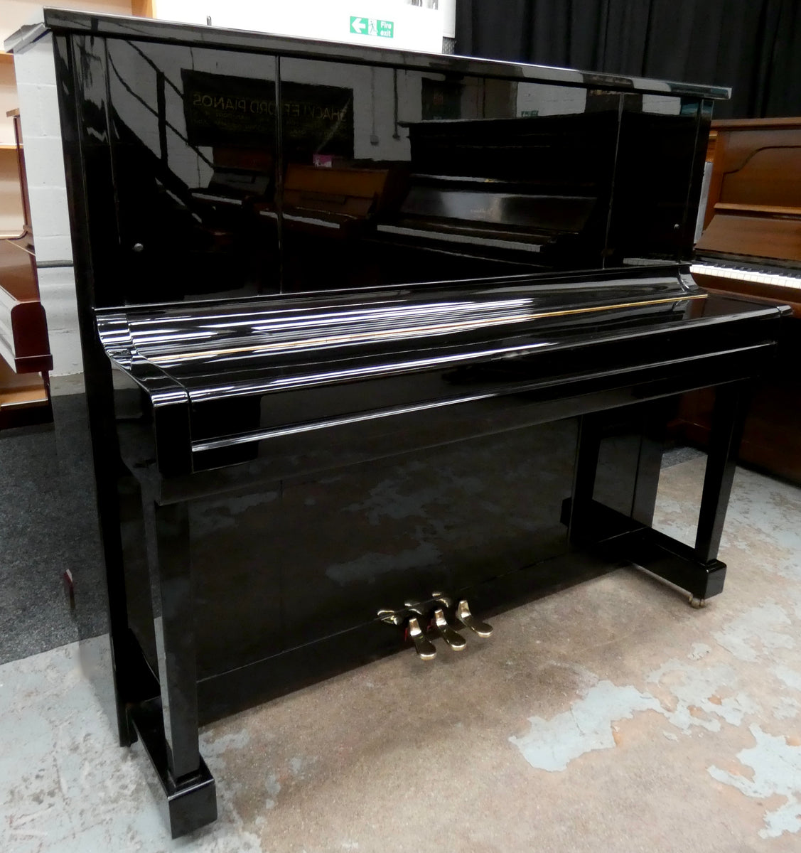 Kawai K20 Upright Piano in Black High Gloss Shackleford Pianos