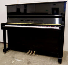 Load image into Gallery viewer, Kawai KS-1 Upright Japanese made piano in black high gloss