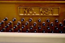 Load image into Gallery viewer, Kawai KS-1 Upright Japanese made piano in black high gloss