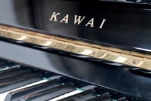 Load image into Gallery viewer, Kawai CE-7N Upright Piano in Black High Gloss Finish