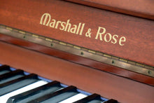 Load image into Gallery viewer, Marshall & Rose Upright Piano in Mahogany Cabinetry
