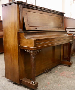 Mason & Risch Upright Piano in American Walnut Cabinet