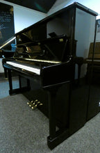 Load image into Gallery viewer, Perzina 127 Europa Upright Piano in Black High Gloss