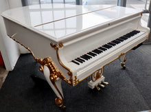 Load image into Gallery viewer, Reid-Sohn SG-172F Grand Piano in White Rococo Finish