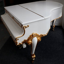 Load image into Gallery viewer, Reid-Sohn SG-172F Grand Piano in White Rococo Finish