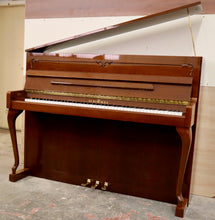 Load image into Gallery viewer,  - SOLD - Schimmel 116 Upright piano in mahogany with cabriolet legs