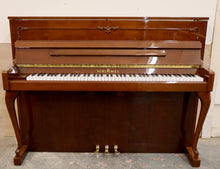 Load image into Gallery viewer,  - SOLD - Schimmel 116 Upright piano in mahogany with cabriolet legs