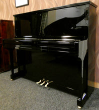 Load image into Gallery viewer, NEW Steingraeber 130TPS Upright Piano in Black High Gloss