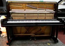 Load image into Gallery viewer, Steinway Model V Upright Piano in Black High Gloss