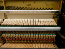 Load image into Gallery viewer, Yamaha C108 Upright Piano in Black High Gloss Cabinetry