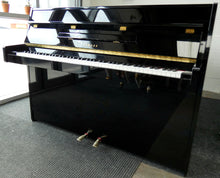 Load image into Gallery viewer, Yamaha E108 Upright Piano in Black High Gloss