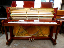 Load image into Gallery viewer, Yamaha P116T Upright Piano in Mahogany Gloss Finish