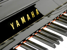 Load image into Gallery viewer, Yamaha U1 Upright Piano in High Gloss Black Finish