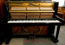 Load image into Gallery viewer, Yamaha U1 Upright Piano in High Gloss Black Cabinetry Made in Japan