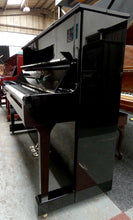 Load image into Gallery viewer, Yamaha U1 Upright Piano in High Gloss Black Cabinet