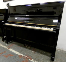 Load image into Gallery viewer, Yamaha U1 Upright Piano fitted with ADSilent in High Gloss Black Cabinet