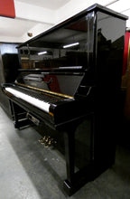 Load image into Gallery viewer, Yamaha U3 in Black High Gloss Cabinetry with Silent System
