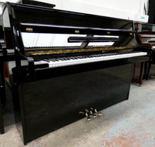 Load image into Gallery viewer, Yamaha C110A Upright Piano in Black High Gloss Cabinet