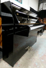 Load image into Gallery viewer, Yamaha C110A Upright Piano in Black High Gloss Cabinet