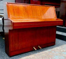 Load image into Gallery viewer, Kemble Nordia Upright Piano in High Gloss Mahogany Cabinet